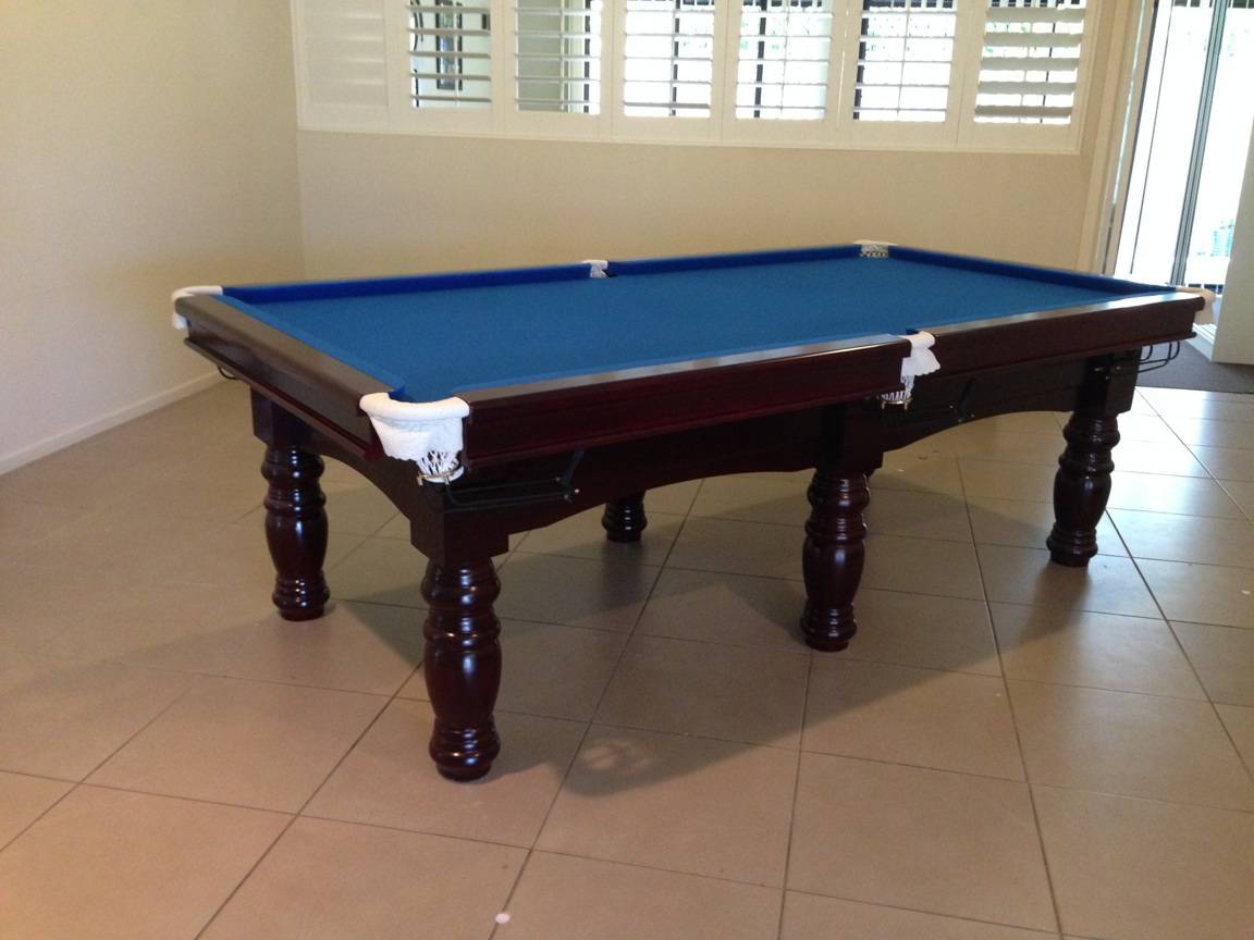POOL TABLE 8FT SLATE BILLIARD SNOOKER TABLE